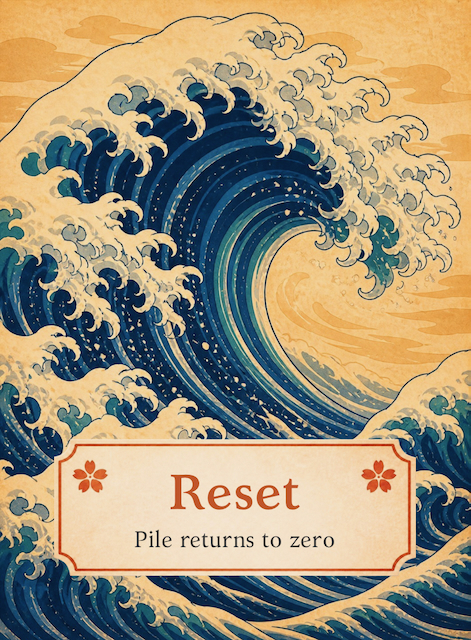 Reset action card