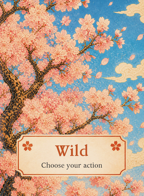 Wild action card